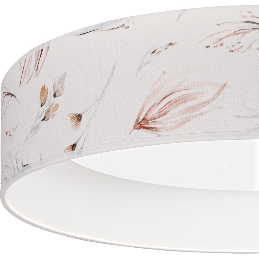 Brilagi - LED-hämardatav laelamp VELVET SMARTIX STARS LED/36W/230V 3000-6000K läbimõõt 55 cm valge/lilled Wi-Fi Tuya Beacon + kaugjuhtimispult