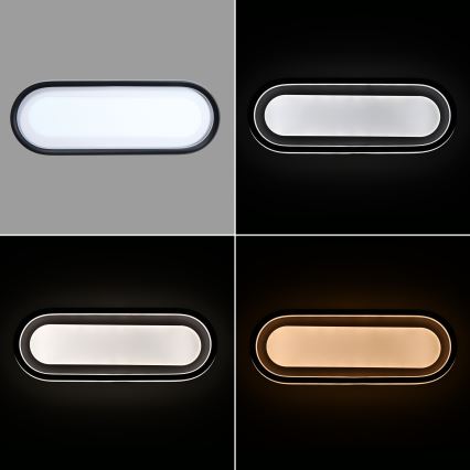 Brilagi - hämardatav LED-laevalgusti TRIVARO LED/85W/230V 3000-6000K 20x60 cm + kaugjuhtimispult