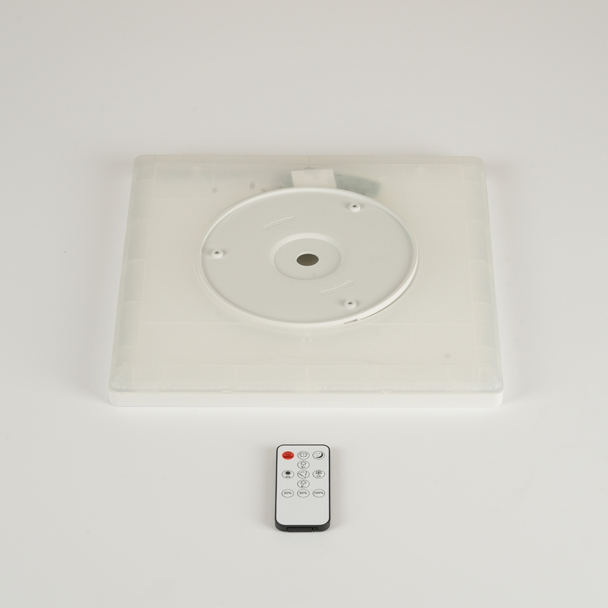 Brilagi - LED reguleeritav laevalgusti ULTRA SLIM LED/18W/230V 2700-6500K 30x30 cm valge + kaugjuhtimispult