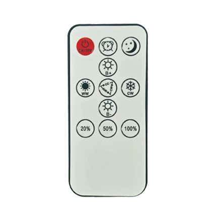 Brilagi - LED Hämardatav laevalgusti ULTRA SLIM LED/18W/230V 2700-6500K d. 30 cm must + kaugjuhtimispult