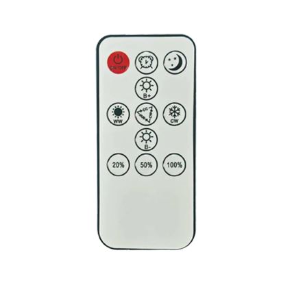 Brilagi - LED Hämardatav laevalgusti ULTRA SLIM LED/24W/230V 2700-6500K d. 42 cm must + kaugjuhtimispult