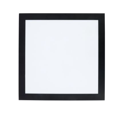 Brilagi - LED Hämardatav laevalgusti vannituppa FRAME SMART LED/24W/230V 30x30 cm 3000-6000K IP44 must + kaugjuhtimispult