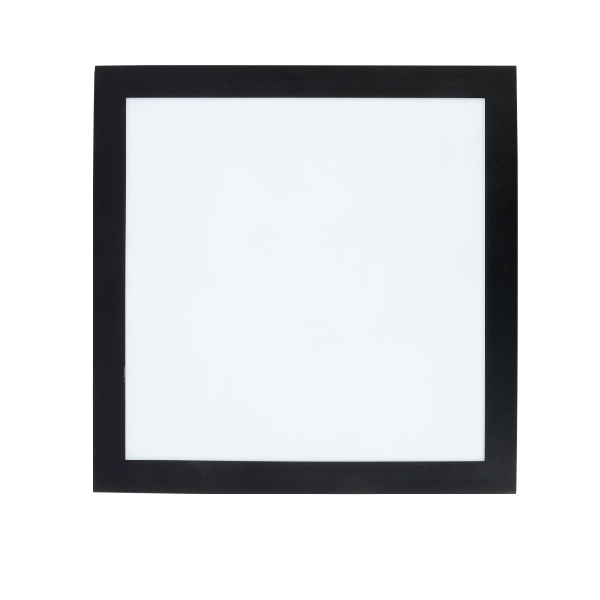 Brilagi - LED Hämardatav laevalgusti vannituppa FRAME SMART LED/24W/230V 30x30 cm 3000-6000K IP44 must + kaugjuhtimispult