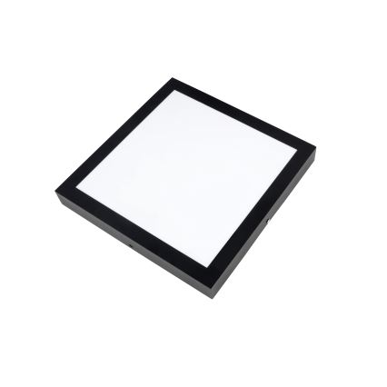 Brilagi - LED Hämardatav laevalgusti vannituppa FRAME SMART LED/24W/230V 30x30 cm 3000-6000K IP44 must + kaugjuhtimispult
