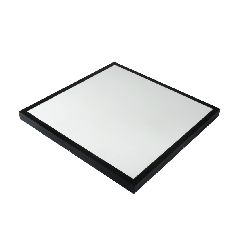 Brilagi - LED Hämardatav laevalgusti vannituppa FRAME SMART LED/50W/230V 60x60 cm 3000-6000K IP44 must + kaugjuhtimispult