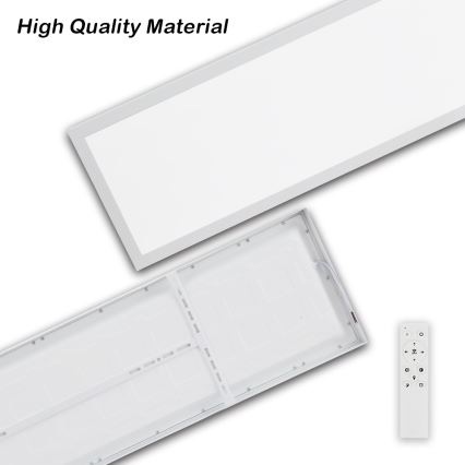 Brilagi - LED Hämardatav laevalgusti vannituppa FRAME SMART LED/50W/230V 30x120 cm 3000-6000K IP44 valge + kaugjuhtimispult