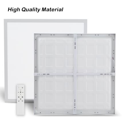 Brilagi - LED Hämardatav laevalgusti vannituppa FRAME SMART LED/50W/230V 60x60 cm 3000-6000K IP44 valge + kaugjuhtimispult