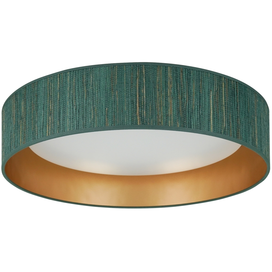Brilagi - LED Hämardatav laevalgusti VEGAS SHINE LED/24W/230V 3000/4000/6500K kõrs roheline/kuldne + kaugjuhtimispult