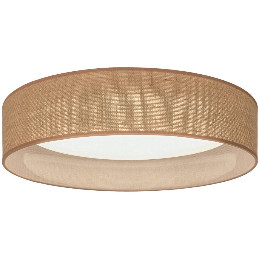 Brilagi - hämardatav LED-laelamp VELVET SMARTIX STARS LED/24W/230V 3000-6000K läbimõõt 45 cm beež Wi-Fi Tuya Beacon + kaugjuhtimispult