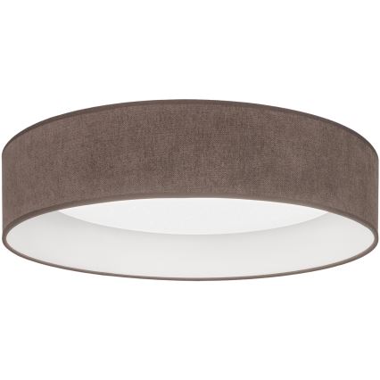 Brilagi - LED-hämardatav laelamp VELVET SMARTIX STARS LED/24W/230V 3000–6000K, läbimõõt 45 cm, pruun, Wi-Fi Tuya Beacon + kaugjuhtimispult
