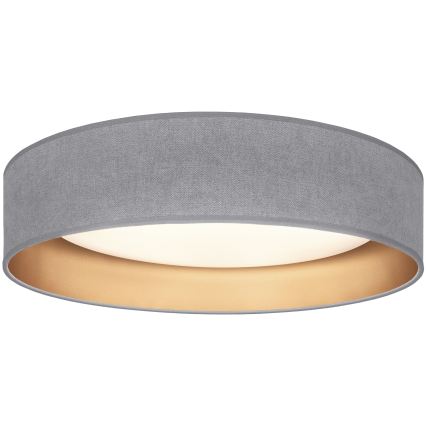 Brilagi - hämardatav LED-laelamp VELVET SMARTIX LED/24W/230V 3000-6000K läbimõõt 45 cm hall/kuldne Wi-Fi Tuya Beacon + kaugjuhtimispult