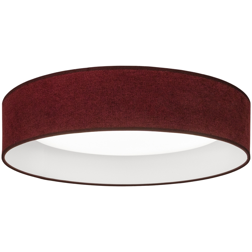 BRILAGI - LED hämardatav laelamp VELVET SMARTIX LED/24W/230V 3000-6000K läbimõõt 45 cm veinipunane Wi-Fi Tuya Beacon + kaugjuhtimispult