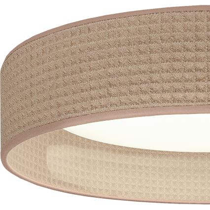 Brilagi - hämardatav LED-laelamp VELVET SMARTIX LED/36W/230V 3000-6000K läbimõõt 55 cm beež Wi-Fi Tuya Beacon + kaugjuhtimispult