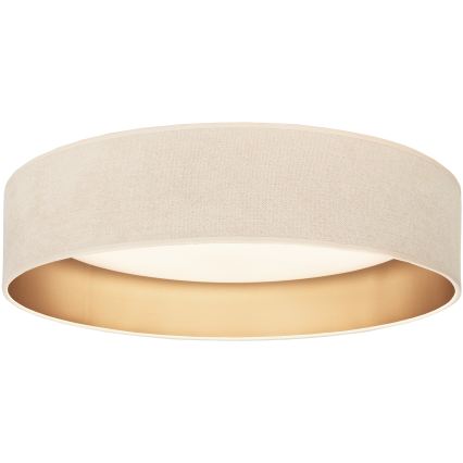 Brilagi - hämardatav LED-laelamp VELVET SMARTIX LED/36W/230V 3000-6000K Ø 55 cm kreemjas/kuldne Wi-Fi Tuya Beacon + kaugjuhtimispult