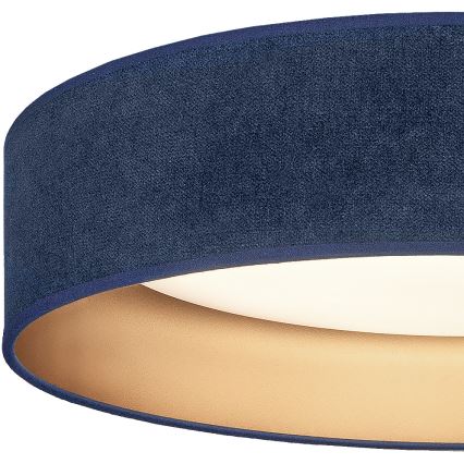Brilagi - LED hämardatav laelamp VELVET SMARTIX LED/36W/230V 3000-6000K läbimõõt 55 cm sinine/kuldne Wi-Fi Tuya Beacon + kaugjuhtimispult