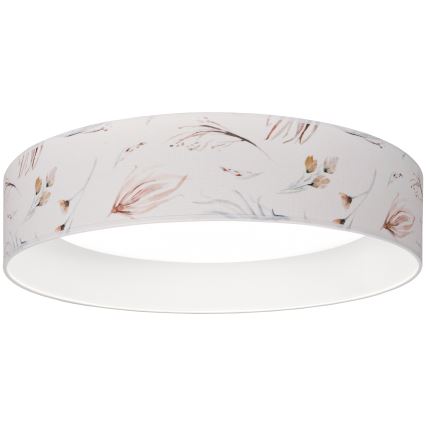 BRILAGI - hämardatav LED-laelamp VELVET SMART VARI LED/24W/230V 3000–6500K Ø 45 cm valge/lillemustriga + kaugjuhtimispult