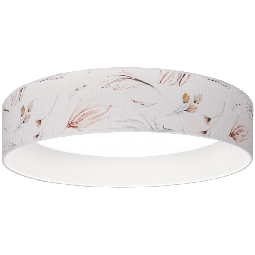 BRILAGI - hämardatav LED-laelamp VELVET SMART VARI LED/24W/230V 3000–6500K Ø 45 cm valge/lillemustriga + kaugjuhtimispult