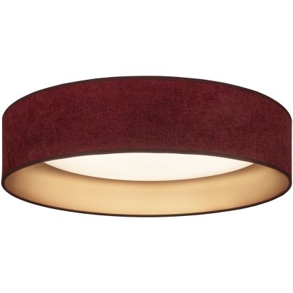 Brilagi - Hämardatav LED-laelamp VELVET SMART VARI LED/24W/230V 3000-6500K, läbimõõt 45 cm, veinipunane/kuldne + kaugjuhtimispult