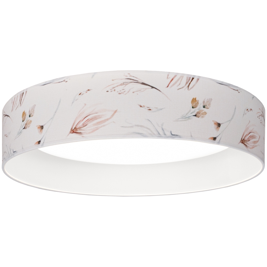 Brilagi - LED-hämardatav laelamp VELVET SMART VARI LED/36W/230V 3000-6500K läbimõõt 55 cm valge/lilled + kaugjuhtimispult