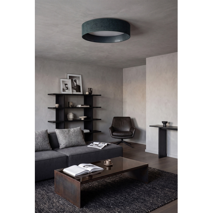 Brilagi - hämardatav LED-laelamp VELVET SMART VARI LED/36W/230V 3000-6500K Ø 55 cm roheline + kaugjuhtimispult