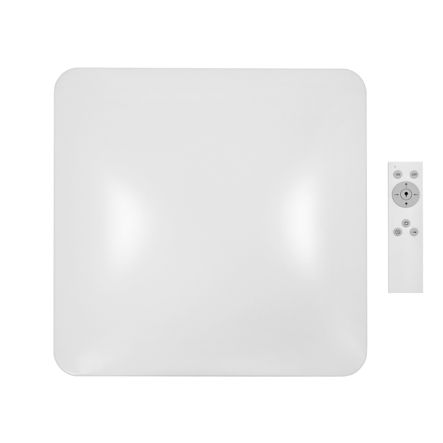 Brilagi - LED Hämardatav laevalgusti VELVET SQUARE LED/24W/230V 3000/4000/6500K + kaugjuhtimispult kreemikas