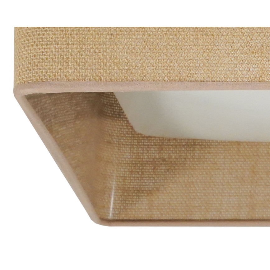 Brilagi - LED hämardatav laelamp VELVET SQUARE SMART LED/36W/230V 60x60 cm 2700-6500K Wi-Fi Tuya + kaugjuhtimispult pruun