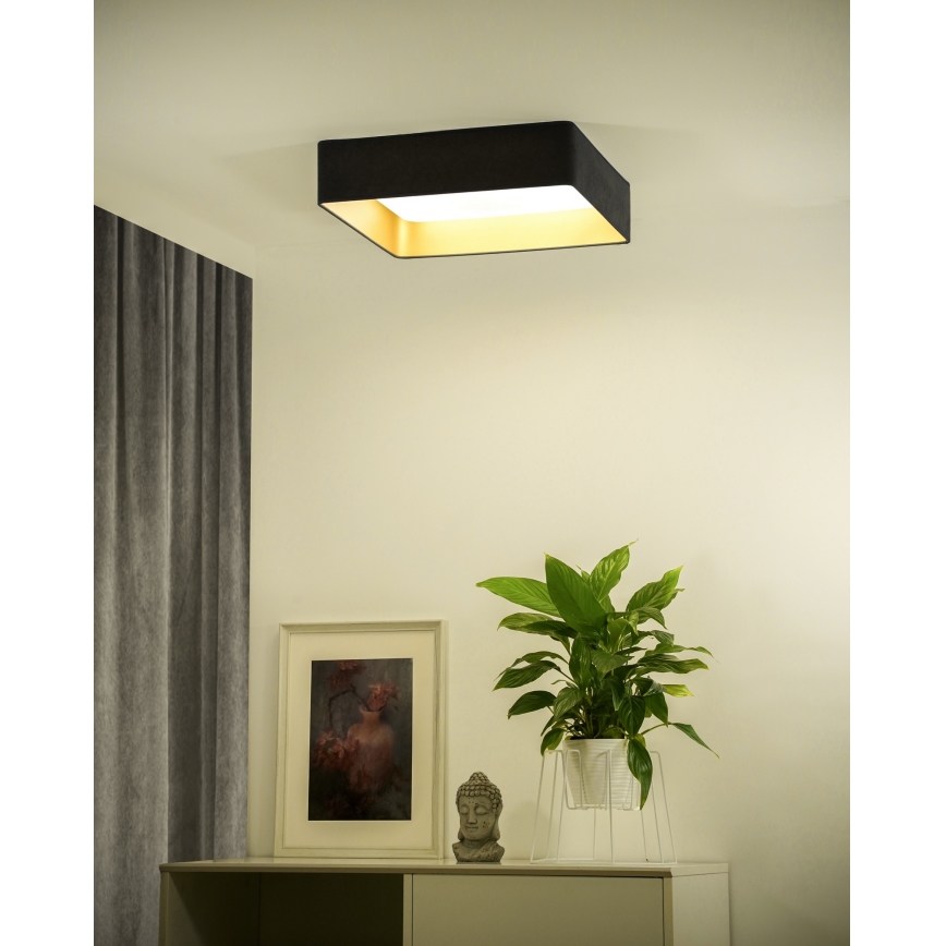 Brilagi - LED Hämardatav laevalgusti VELVET SQUARE SMART LED/36W/230V 2700-6500K Wi-Fi Tuya + kaugjuhtimispult hall