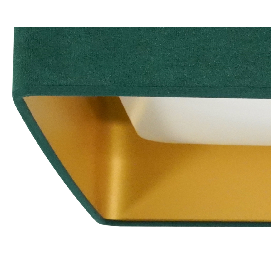 Brilagi - LED Hämardatav laevalgusti VELVET SQUARE SMART LED/36W/230V 2700-6500K Wi-Fi Tuya + kaugjuhtimispult roheline