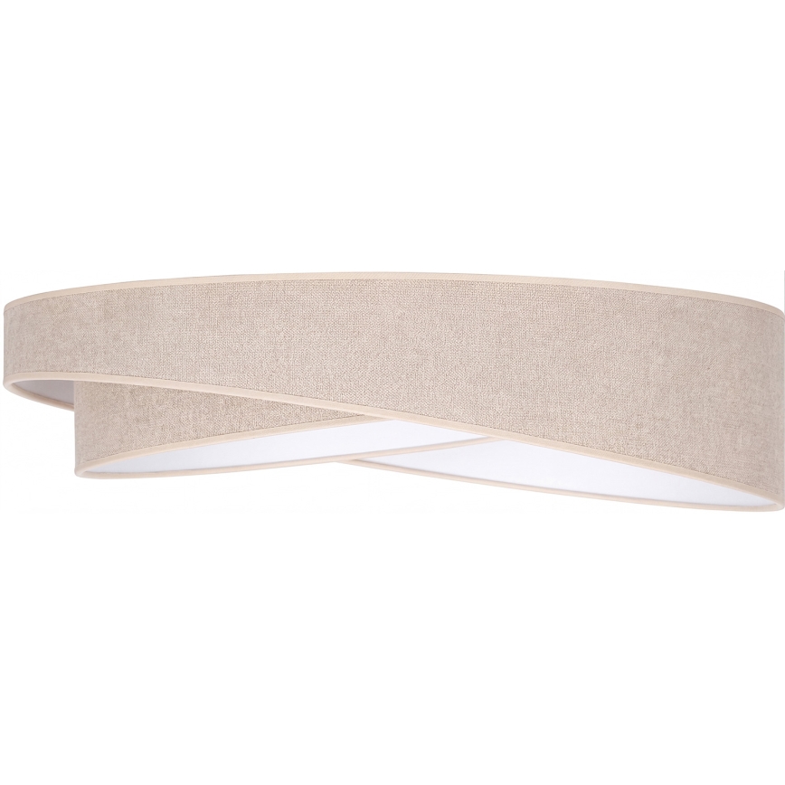 BRILAGI - LED hämardatav laelamp VELVET TWIST LED/36W/230V 3000-6000K läbimõõt 65 cm Wi-Fi Tuya Beacon beež + kaugjuhtimispult
