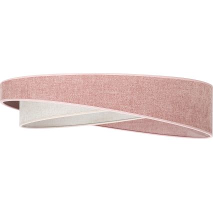 BRILAGI - LED hämardatav laelamp VELVET TWIST LED/36W/230V 3000-6000K läbimõõt 65 cm Wi-Fi Tuya Beacon roosa/kreem + kaugjuhtimispult