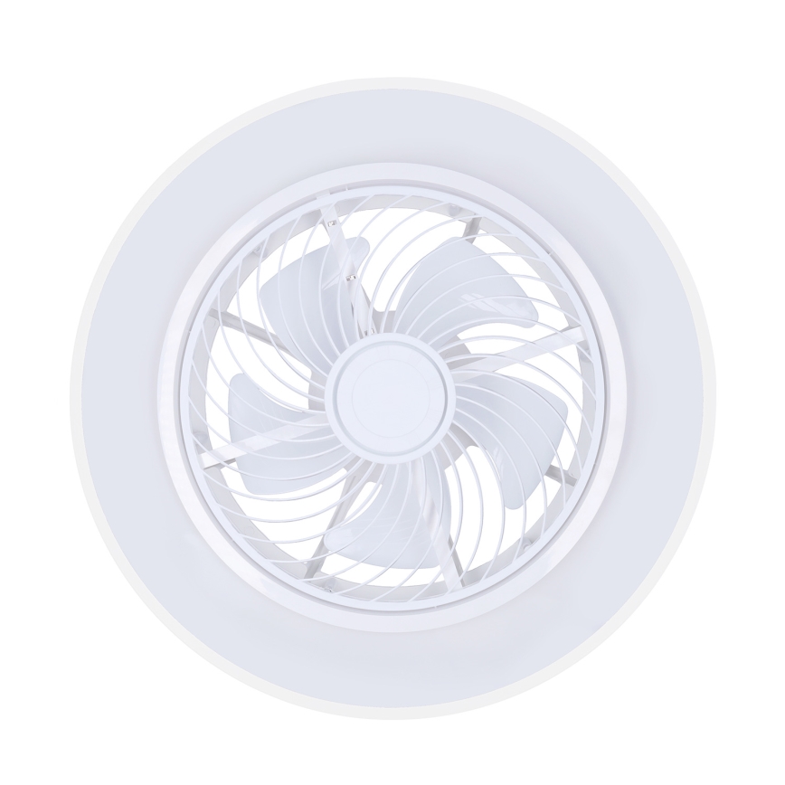 Brilagi - LED hämardatav laevalgusti ventilaatoriga LED/30W/230V 3000-6500K läbimõõt 50 cm valge + kaugjuhtimispult