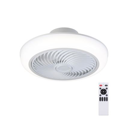 Brilagi - LED Hämardatav laeventilaator valgustiga LED/30W/230V 3000-6500K valge + kaugjuhtimispult