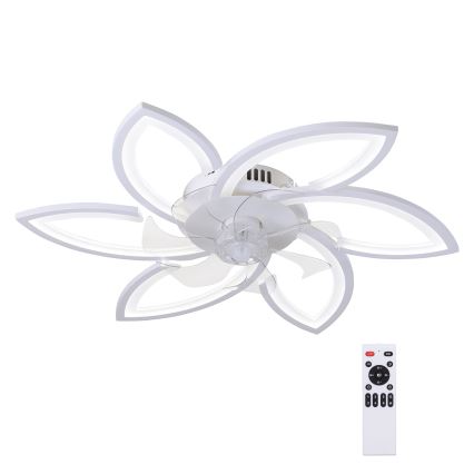 Brilagi - LED Hämardatav laeventilaator valgustiga LED/50W/230V 3000-6500K valge + kaugjuhtimispult
