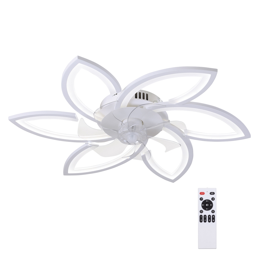 Brilagi - LED Hämardatav laeventilaator valgustiga LED/50W/230V 3000-6500K valge + kaugjuhtimispult
