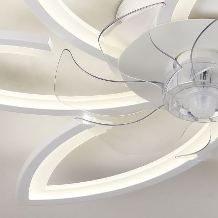 Brilagi - LED Hämardatav laeventilaator valgustiga LED/50W/230V 3000-6500K valge + kaugjuhtimispult