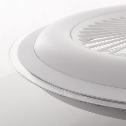 Brilagi - LED Hämardatav valgusti ventilaatoriga RONDA LED/48W/230V 3000-6000K valge + kaugjuhtimispult