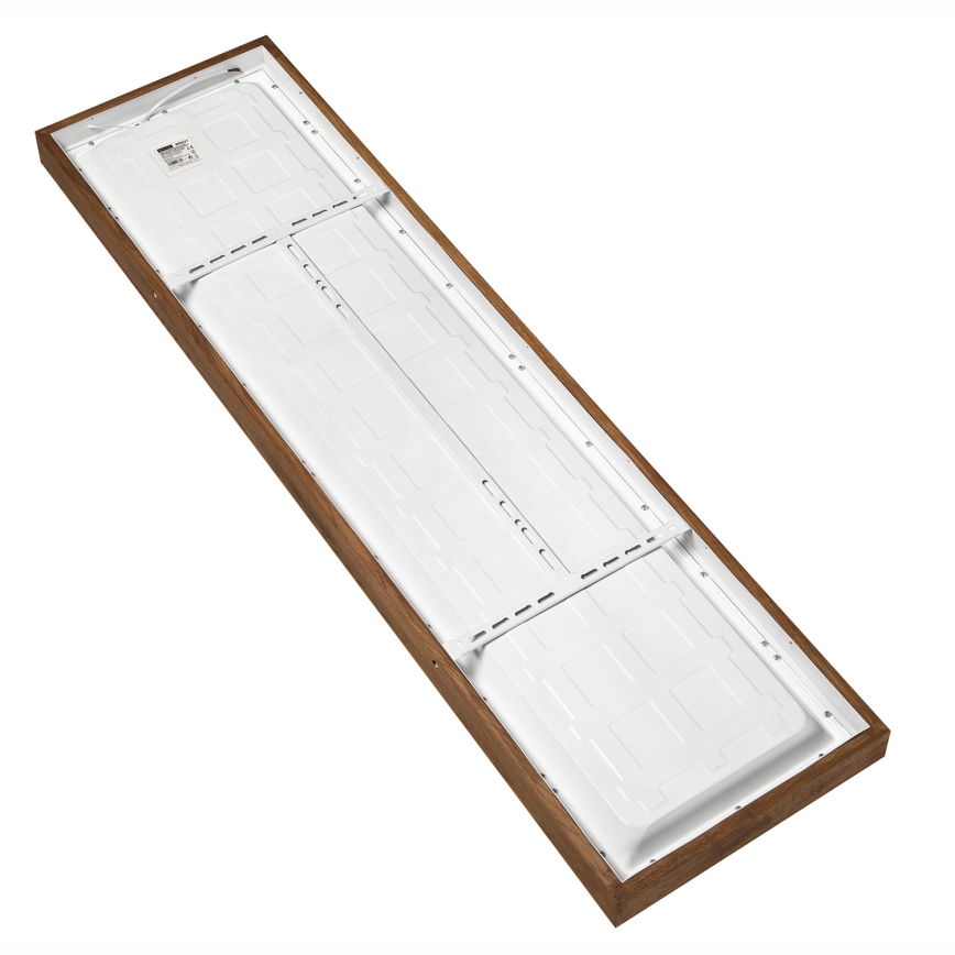 Brilagi - LED Hämardatav laevalgusti vannituppa WOODY FRAME LED/50W/230V tamm kirss 120x30 cm 3000-6000K IP44 + kaugjuhtimispult