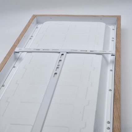 Brilagi - LED Hämardatav laevalgusti vannituppa WOODY FRAME LED/50W/230V tamm 120x30 cm 3000-6000K IP44 + kaugjuhtimispult