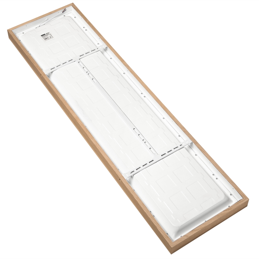 Brilagi - LED Hämardatav laevalgusti vannituppa WOODY FRAME LED/50W/230V tamm 120x30 cm 3000-6000K IP44 + kaugjuhtimispult
