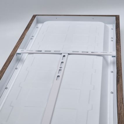 Brilagi - LED Hämardatav laevalgusti vannituppa WOODY FRAME LED/50W/230V tamm 120x30 cm 3000-6000K IP44 + kaugjuhtimispult