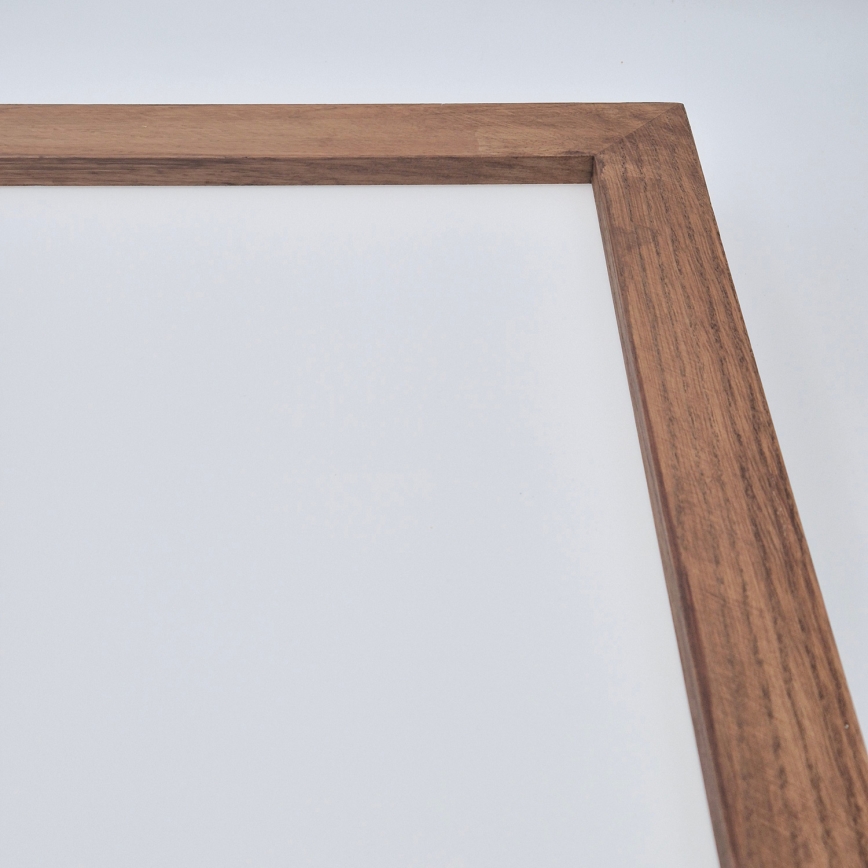 Brilagi - LED Hämardatav laevalgusti vannituppa WOODY FRAME LED/50W/230V tamm kirss 60x60 cm 3000-6000K IP44 + kaugjuhtimispult