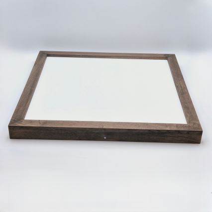 Brilagi - LED Hämardatav laevalgusti vannituppa WOODY FRAME LED/50W/230V tamm 60x60 cm 3000-6000K IP44 + kaugjuhtimispult
