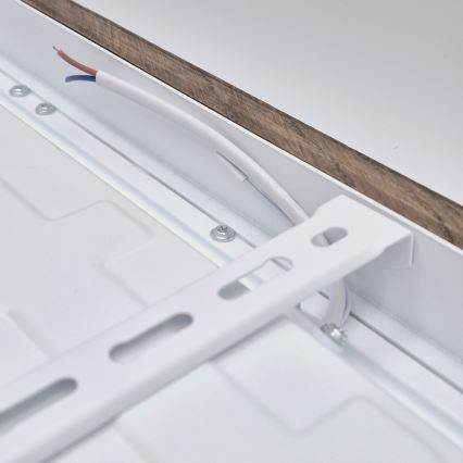 Brilagi - LED Hämardatav laevalgusti vannituppa WOODY FRAME LED/50W/230V tamm 60x60 cm 3000-6000K IP44 + kaugjuhtimispult