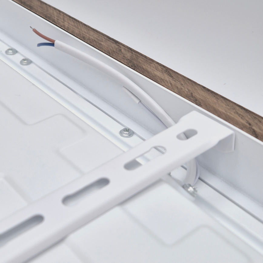 Brilagi - LED Hämardatav laevalgusti vannituppa WOODY FRAME LED/50W/230V tamm 60x60 cm 3000-6000K IP44 + kaugjuhtimispult