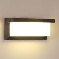 Brilagi - LED-hämardatav välisseinavalgusti BRICKY 1xE27/6W/230V 2700-6500K IP54 antratsiit