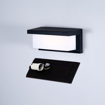 Brilagi - LED hämardatav välisseinavalgusti BRICKY 1xE27/6W/230V 2700-6500K IP54 must