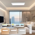 Brilagi - LED Hämardatav vannitoa laevalgusti FRAME SMART LED/30W/230V 30x60 cm 3000-6000K IP44 valge + kaugjuhtimispult