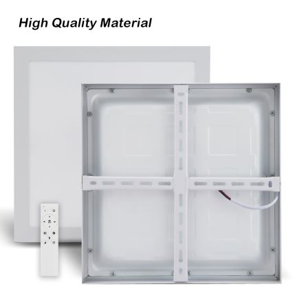 Brilagi - hämardatav vannitoa laelamp FRAME SMART LED/24W/230V 30x30 cm 3000-6000K IP44 valge + kaugjuhtimispult