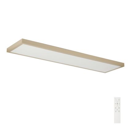 Brilagi - hämardatav LED-vannitoa laevalgusti FRAME SMART LED/50W/230V 120x30 cm 3000-6000K IP44 beež + kaugjuhtimispult