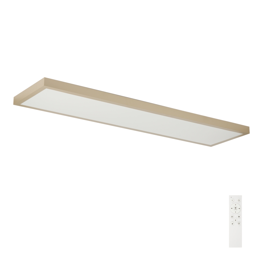 Brilagi - hämardatav LED-vannitoa laevalgusti FRAME SMART LED/50W/230V 120x30 cm 3000-6000K IP44 beež + kaugjuhtimispult